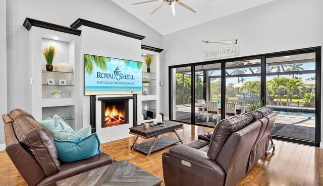 Pier Pressure, where your Florida dreams float into reality along the canals of Cape Coral!