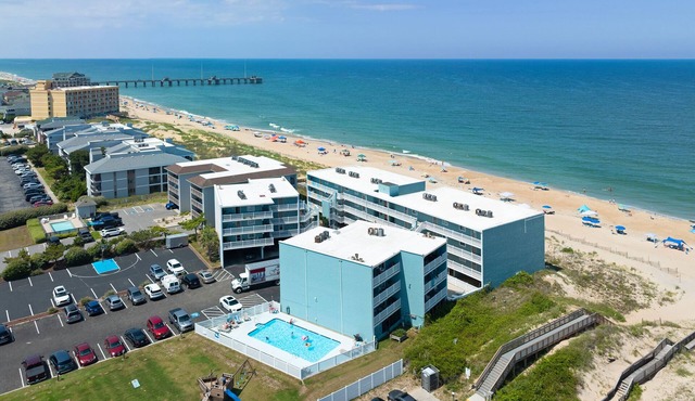PierView 208: Oceanfront | Renovated | Shared Pool