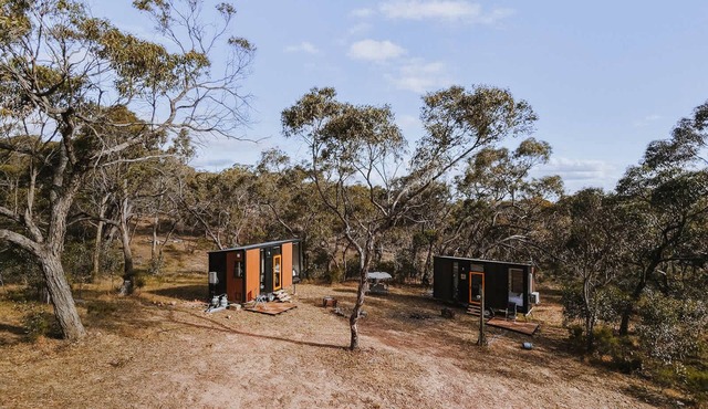 Pigeon Pair Tiny Houses by Tiny Away