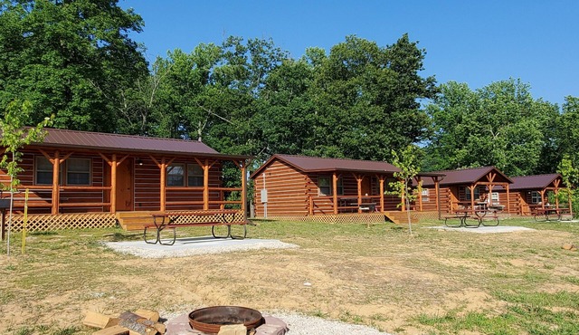 Pine Camping Cabin