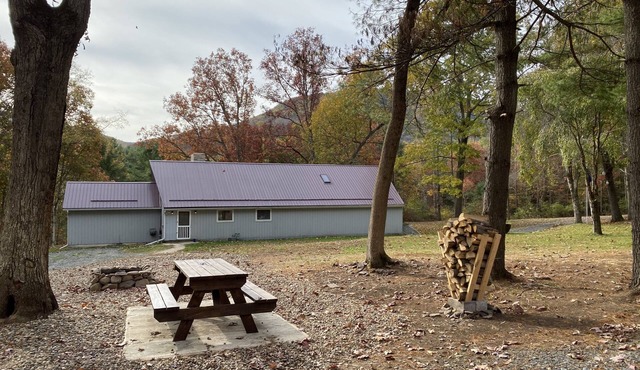 pine creek lodge with pine creek views secluded on 5 acres