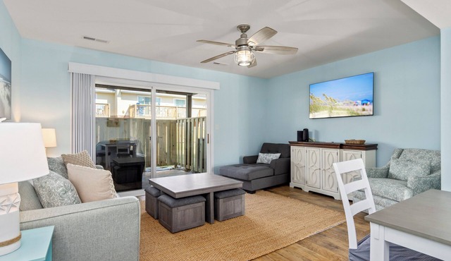 Pine Knoll Townes 126 – Oceanside 2BR w/Pool, Porch & Beach Access
