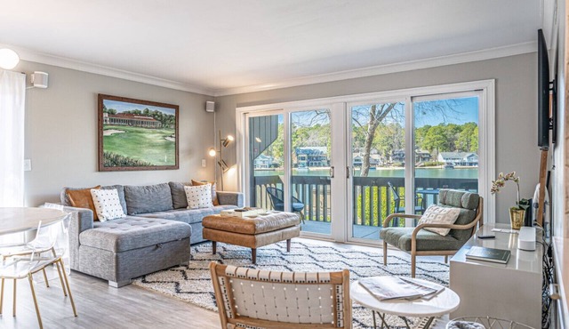 Pinehurst Lakefront Condo: Ground Floor Condo