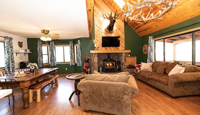 Pinetop-Lakeside home/3 bed/2 bath/treehouse/hot tub