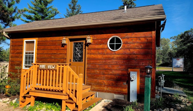 Pineview Cabin at Bayview Cabin Resort on Picturesque Northwoods Lake in Wi.