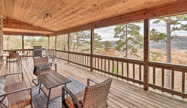 Piney Bluff Retreat with Mountain Views!