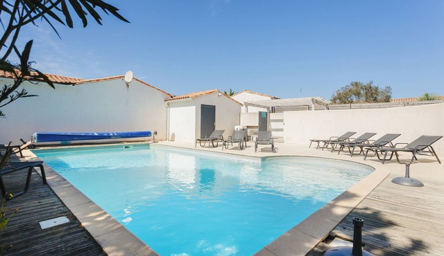Pingette 4: Comfort House Île de Ré - Pool, South Terrace & Modern Amenities