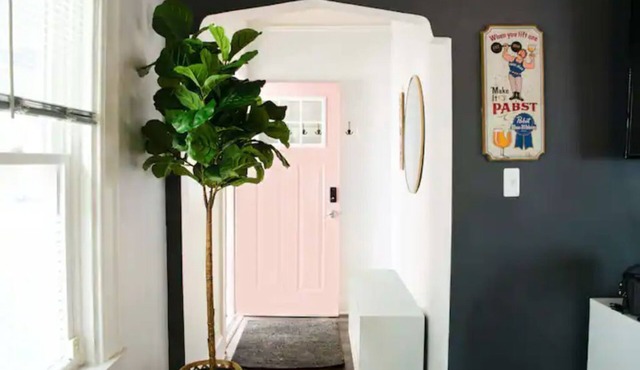 Pink Door Place with fenced yard in a walkable area & 2 miles from Fiserv Forum