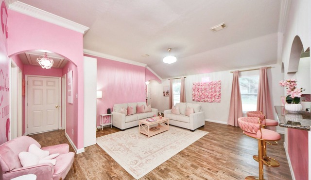 Pink Era Home! FULL Pink Home w/Glam Room & More