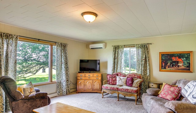 Pioneer-Era Retreat in Sanborn w/Museum Access