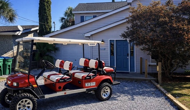 Pirates Cove ~ Heated Pool, Hot Tub, Game Room & 6-Seater Golf Cart