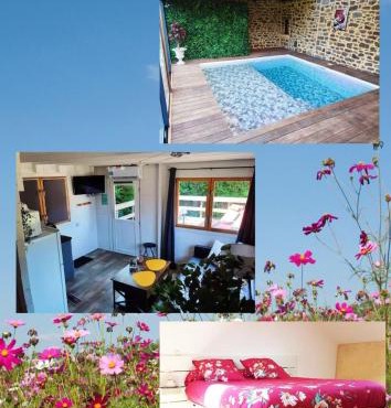 Piscine avec Les Gîtes du Rouyon