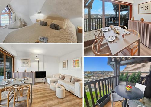 Piscine, balcon, Stationnement, Vue box hippodrome