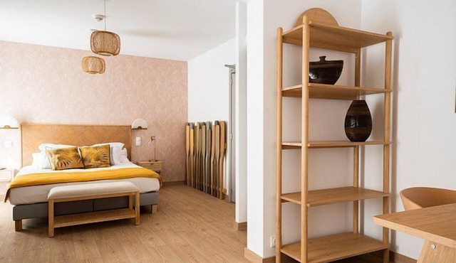 Plage à 50m – Chambre adaptée PMR