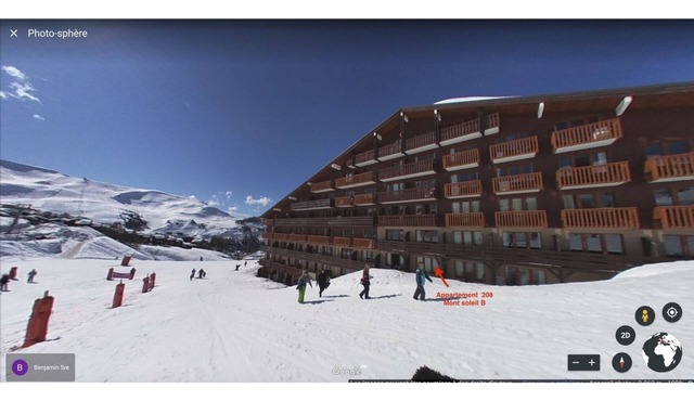 PLAGNE SOLEIL - Montsoleil B- 5 Pers - Direct access to slopes from living room