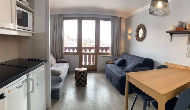 Plagne Soleil - 4/5 persons renovated at the foot of the slopes