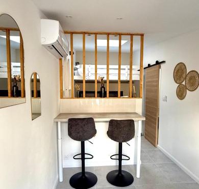 Plain-pied lumineux & terrasse