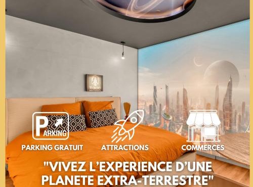 Planète extraterrestre - parking gratuit - cité de l'espace
