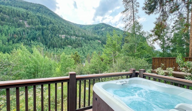 Plan an Intimate Getaway to our Charming 2BR East Vail Chalet! Hot Tub, Views, Access to In-Town Bus