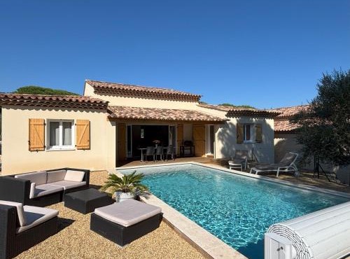 Plan de la Tour M1 - Villa 6 pers climatisée, 3 ch, piscine privée chauffée, nature & calme