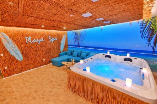 PLAYA SPA-4 Pers-Jacuzzi-Parking-Jardin-Clim-Colmar