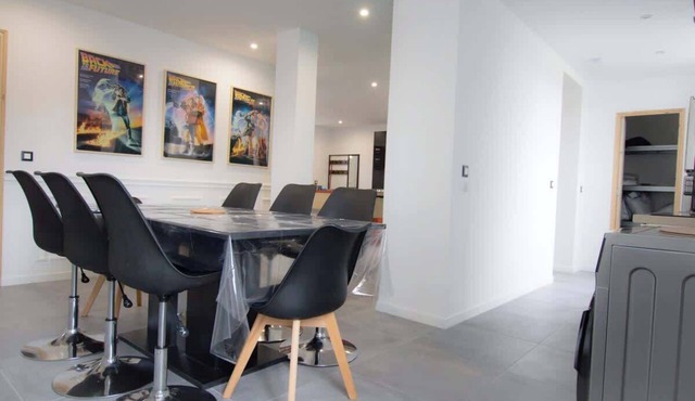 Player #2, jeux, wifi, parking, 4pers, lave linge