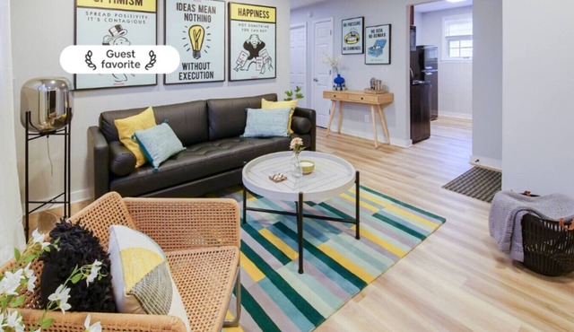 Playful, walkable, and comfortable, just steps from Mass Street.
