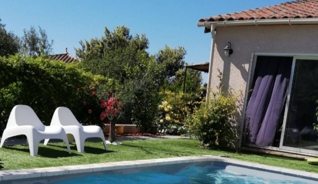 Pleasant 110 m² villa with swimming pool, 2 steps from Sommières