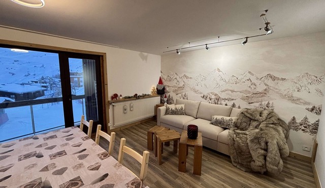 PLEASANT 3 ROOMS NEAR THE SLOPES WITH BEAUTIFUL LAKE VIEW SOUTH FACING - COMBE FOLLE 2A