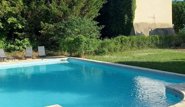 Pleasant "Lily" Room/Apartment at Clos de Parranquet, with swimming pool.