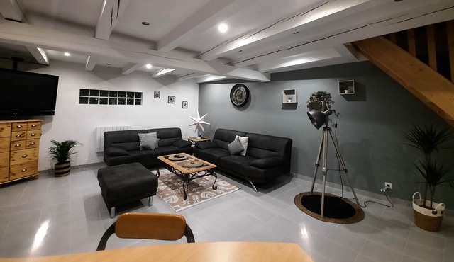 Pleasant loft-type apartment