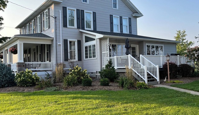 Pleasant Pines Estate welcomes you to our gorgeous panoramic view farmstead!
