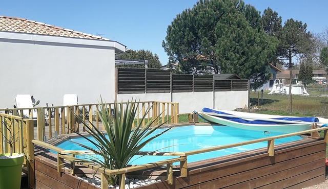 Pleasant single storey house in Gironde.