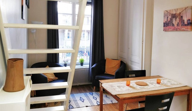 Pleasant studio near metro, 2 stars