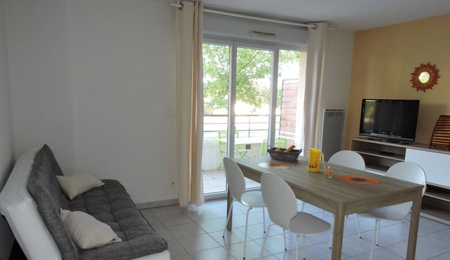 Pleasant T2 (+12 m2 terrace + parking) in Leguevin (west of Toulouse)-WIFI