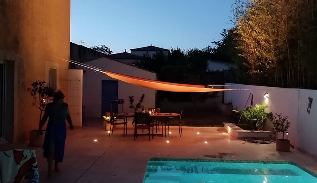 Pleasant villa with pool near the Hérault gorges and Salagou lake