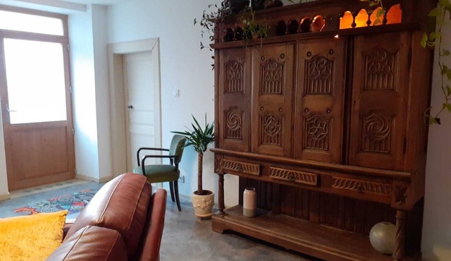 Pleasant village house with garden