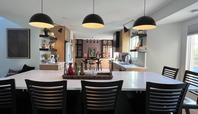 Plenty of room for all! Three floors of comfort and an entertaining backyard