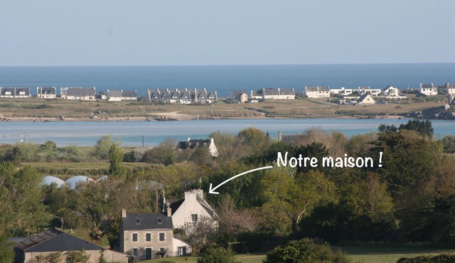 Plouescat: Beautiful family home less than 10 minutes from the beach