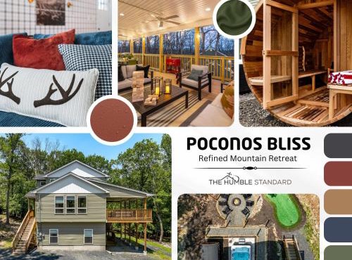 Pocono Bliss 5br Hot Tub Sauna Game Room