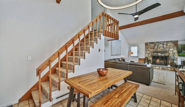 Pocono Chalet with Spacious Yard .5 Miles from community Beach, Lake and Pool!