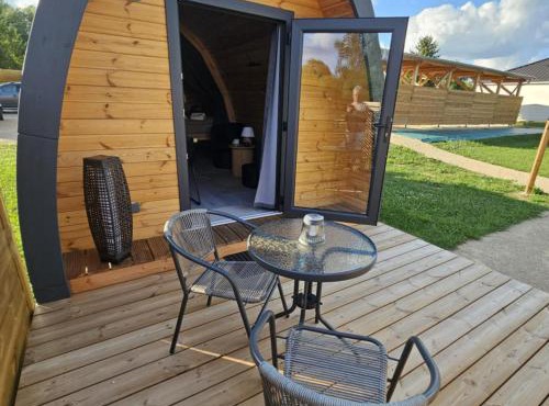 Pod en bois scandinave pour 2 personnes avec WiFi - FR-1-589-832