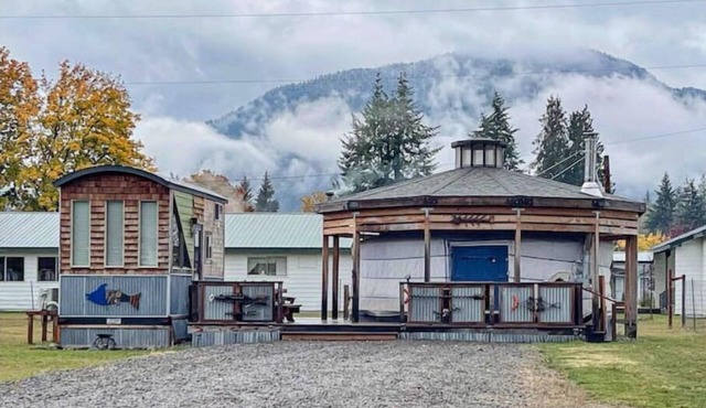 Poindexter’s Palace-A Yurt AND A Tiny Home!