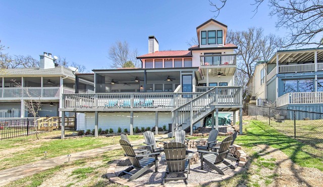 'Point of View' Cedar Creek Lake Home: Dock!