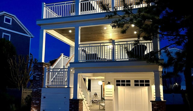 'Point of View' This Newly purchased and renovated single family home located in Cape May's Prestigious Poverty Beach area.