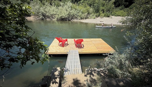 Point of View~Your Riverside Russian River Resort! Dock!HtTb/PupOK/3 for 2!