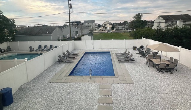 Point Pleasant Beach House, Includes in ground pool steps from the beach!