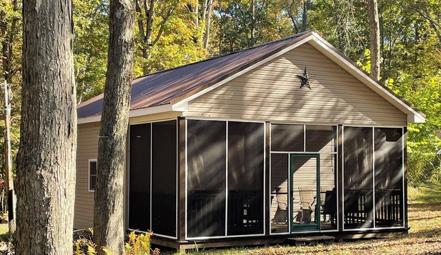 Poland Hill Hideaway, located in the beautiful woods surrounding Tionesta, PA