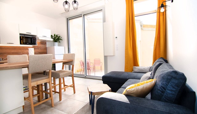 Pompidou Residence – apt 101 garden