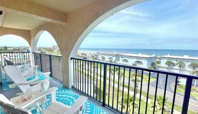 Ponce Inlet 6th Floor Ocean View Corner Unit- 2bdrm 2bath- Non Drive Beach